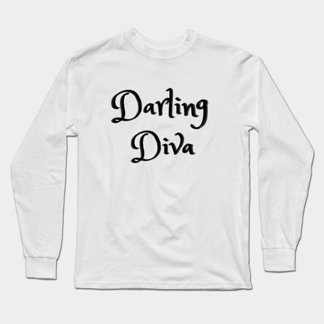 DARLING DIVA Long Sleeve T-Shirt by A6Tz